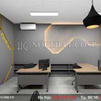 Thiết kế văn phòng làm việc - Anh Ngọc Trung